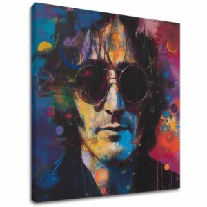 Obraz John Lennon - Farebné predstavy | 100% originál domaľovaný akrylom